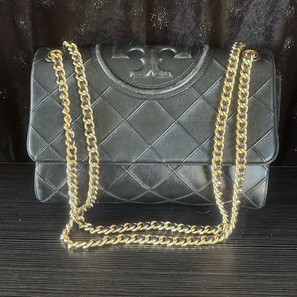 Vintage Tori Burch Fleming medium chain strap shoulder bag - Picture 3 of 12